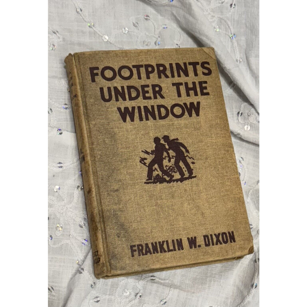 Hardy Boys Mystery Stories Footprints Under The Window 1933 Edition No DJ